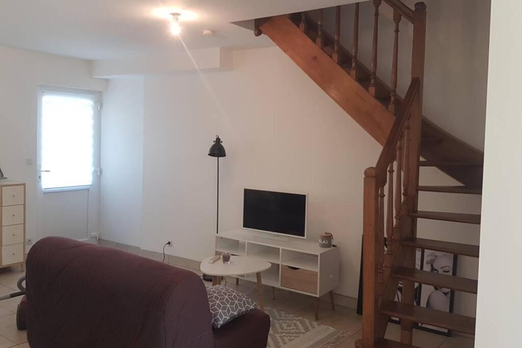 Maison De Bourg Avec Exterieur. Grez-en-Bouere Luaran gambar